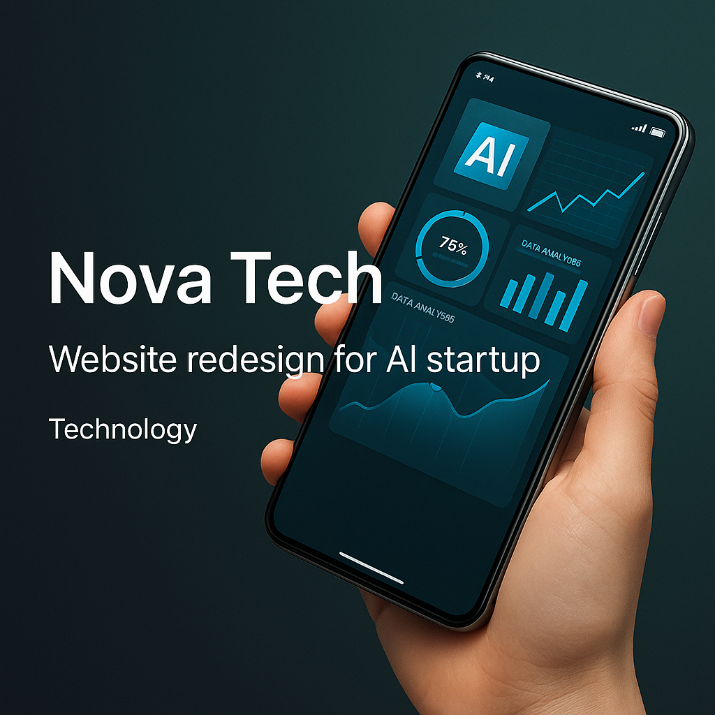 Nova Tech AI redesign